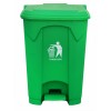 Brooks 80 ltr. trend plastic trash pedal bin 